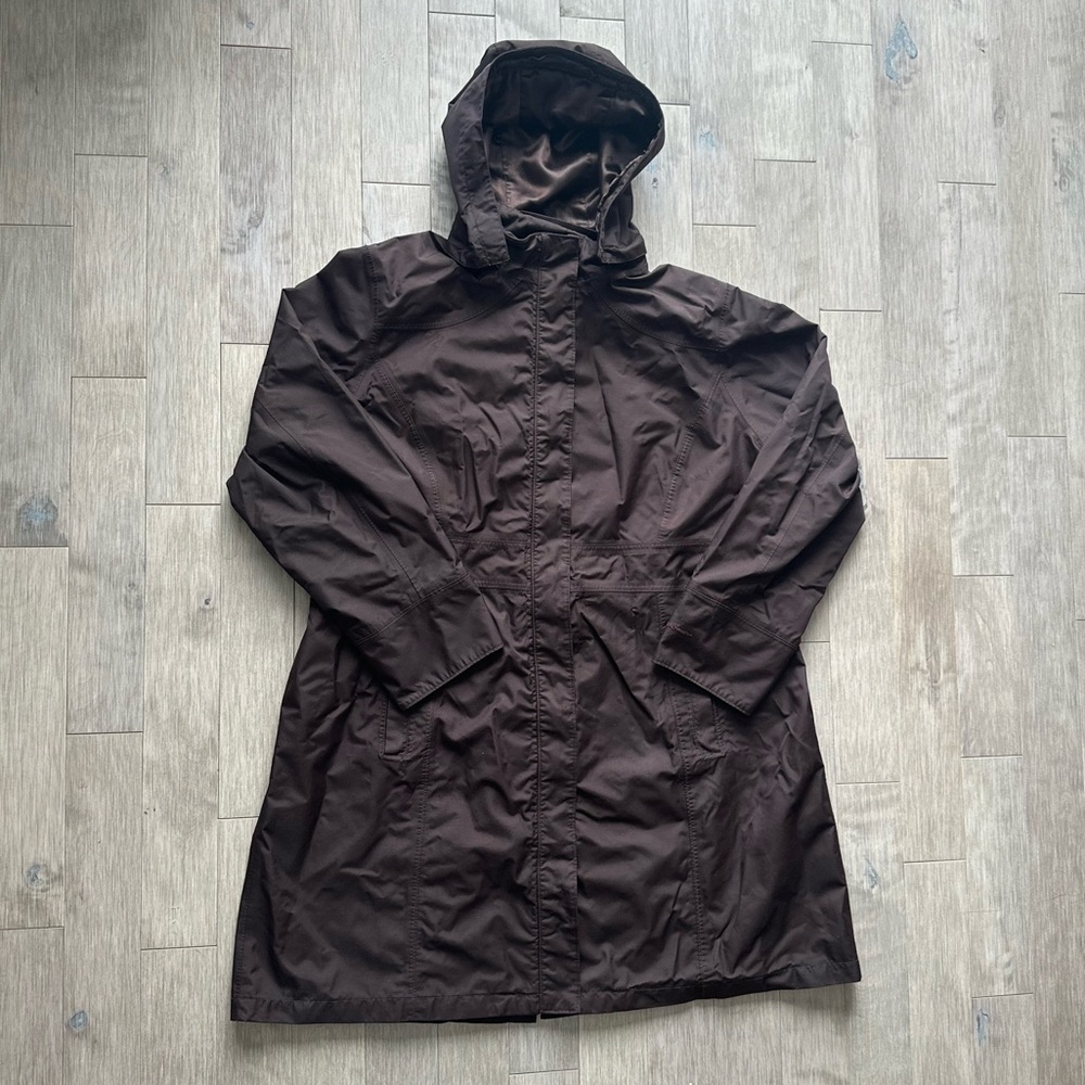 Eddie Bauer Brown Raincoat Large‎